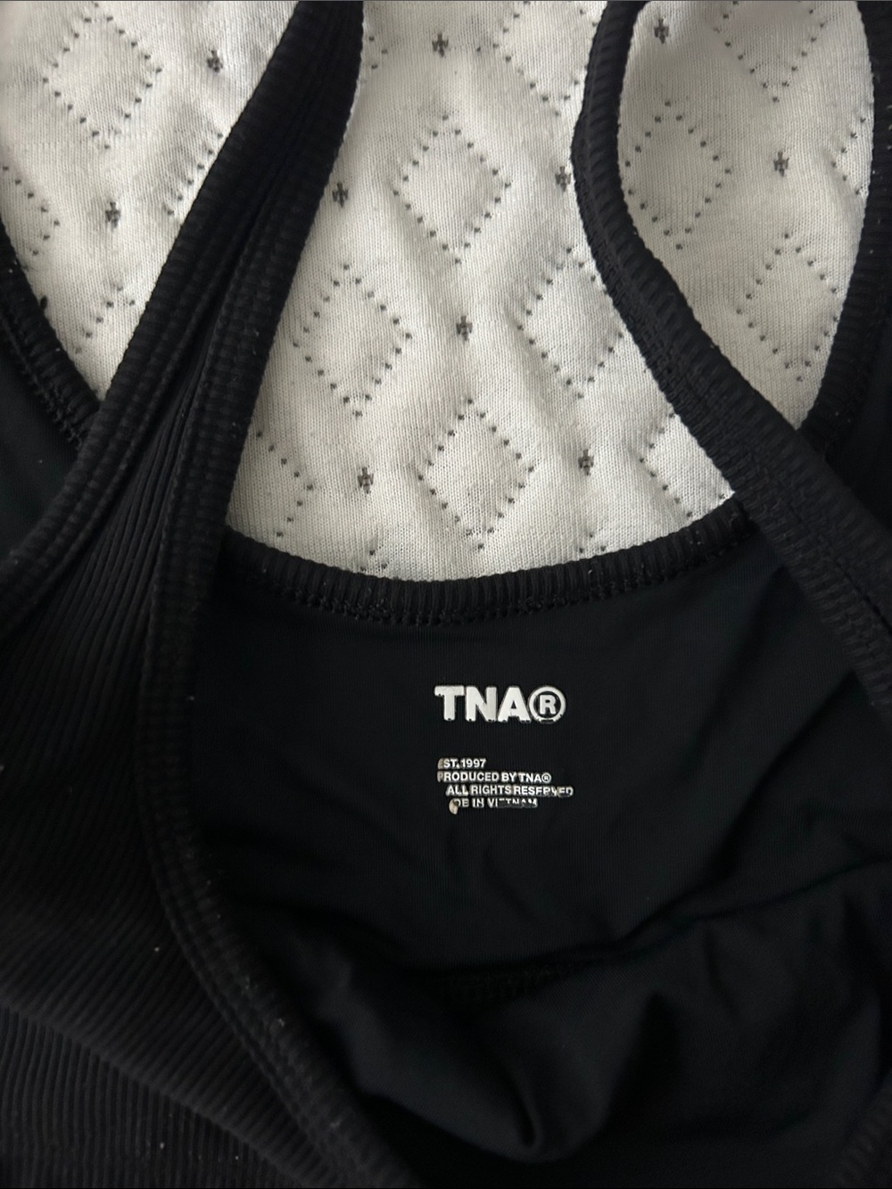 TNA Ribbed Mini Bra Top - Picture 3 of 3